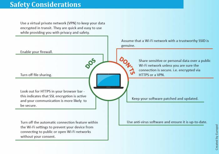 Common Cyber Threats on Public Networks